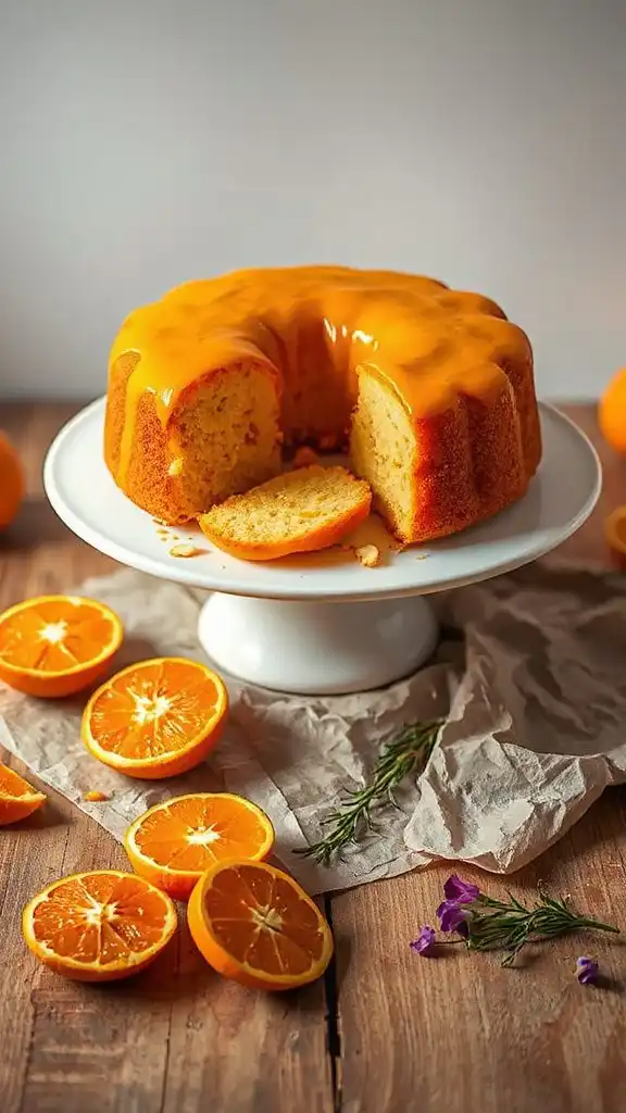 gluten free orange almond cake