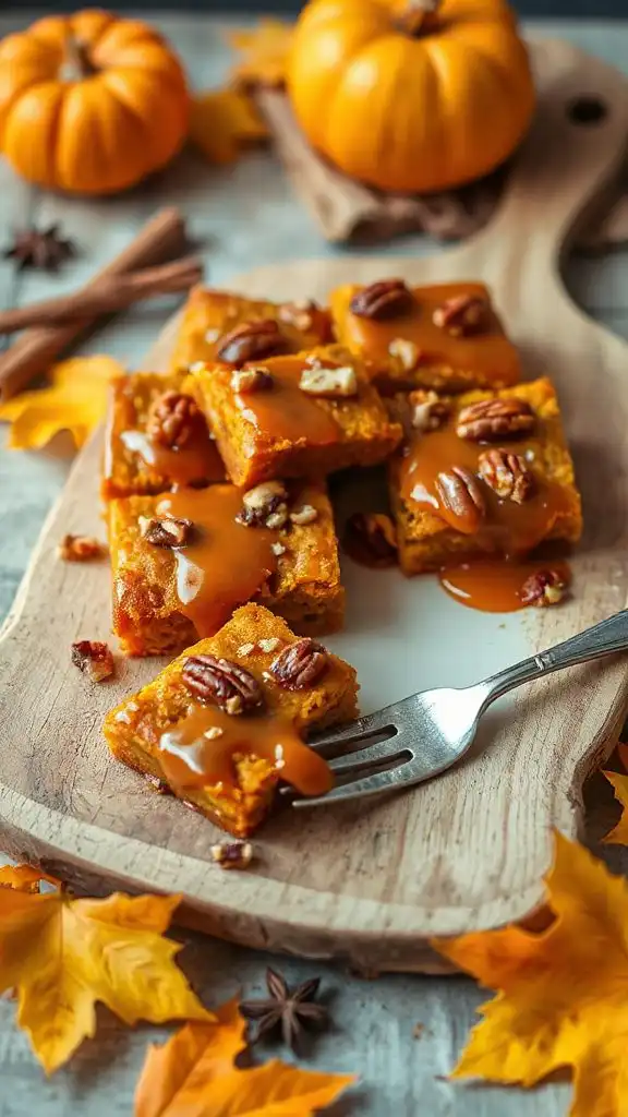 gluten free pumpkin bars recipe