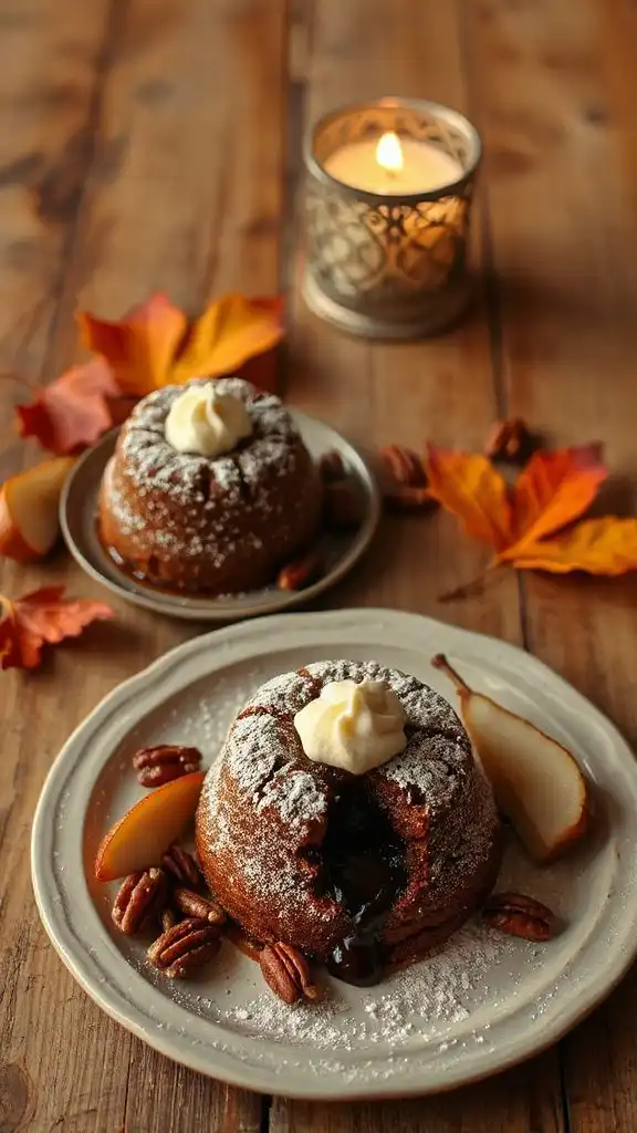 gooey spiced chocolate desserts gooey spiced chocolate desserts