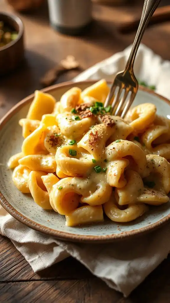 gourmet truffle mac cheese