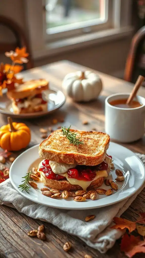 gourmet turkey cheese sandwich