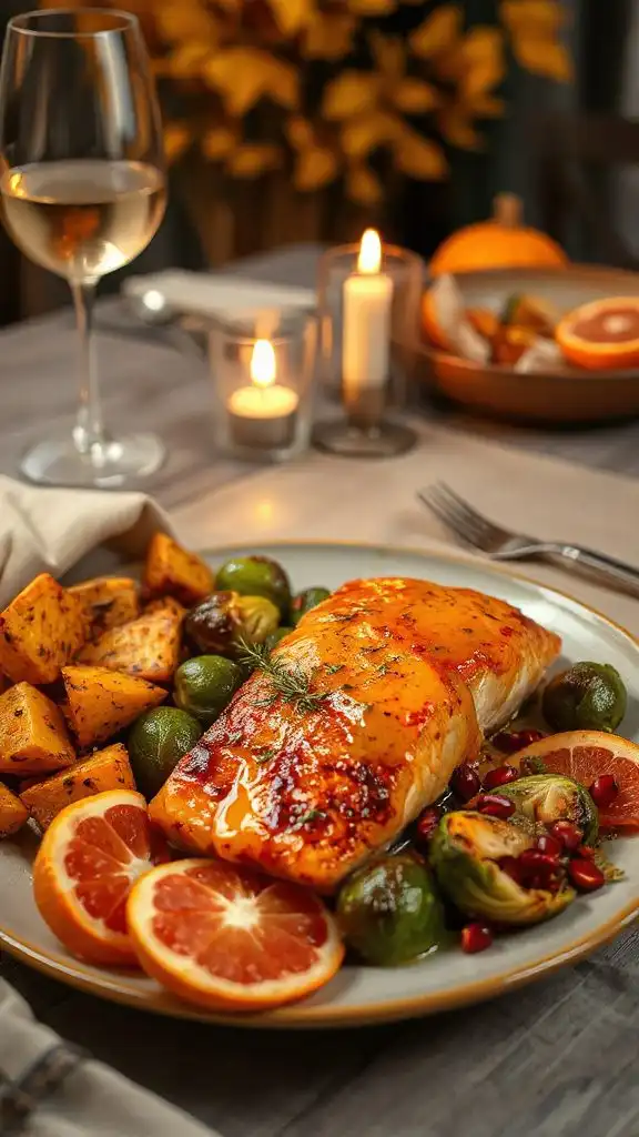 grapefruit honey glazed salmon recipe