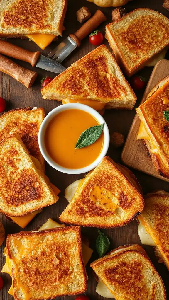 grilled cheese and soup pairings