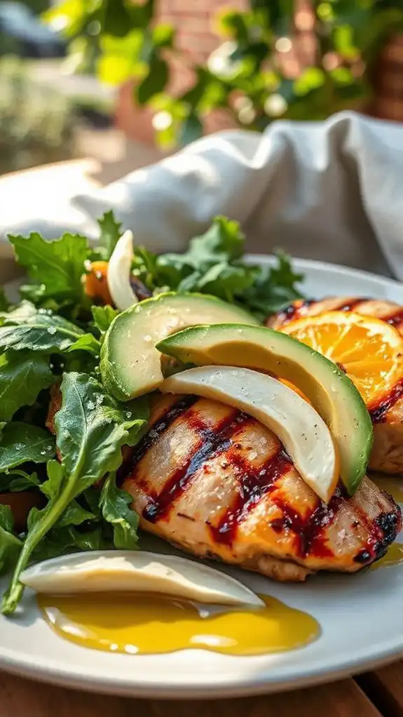 grilled chicken salad recipe