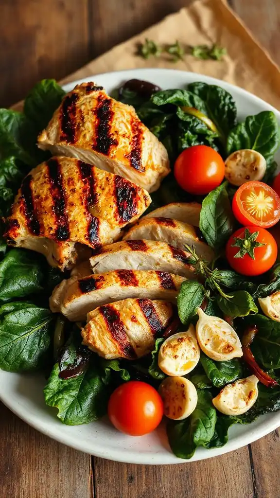 grilled chicken with saut ed greens grilled chicken with saut ed greens