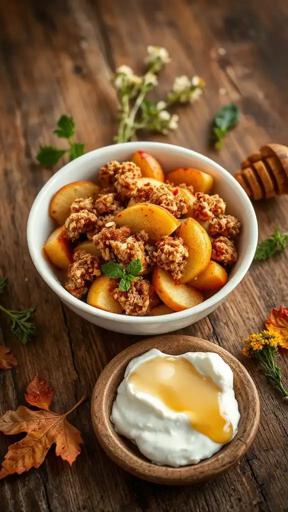 guilt free fall dessert delight
