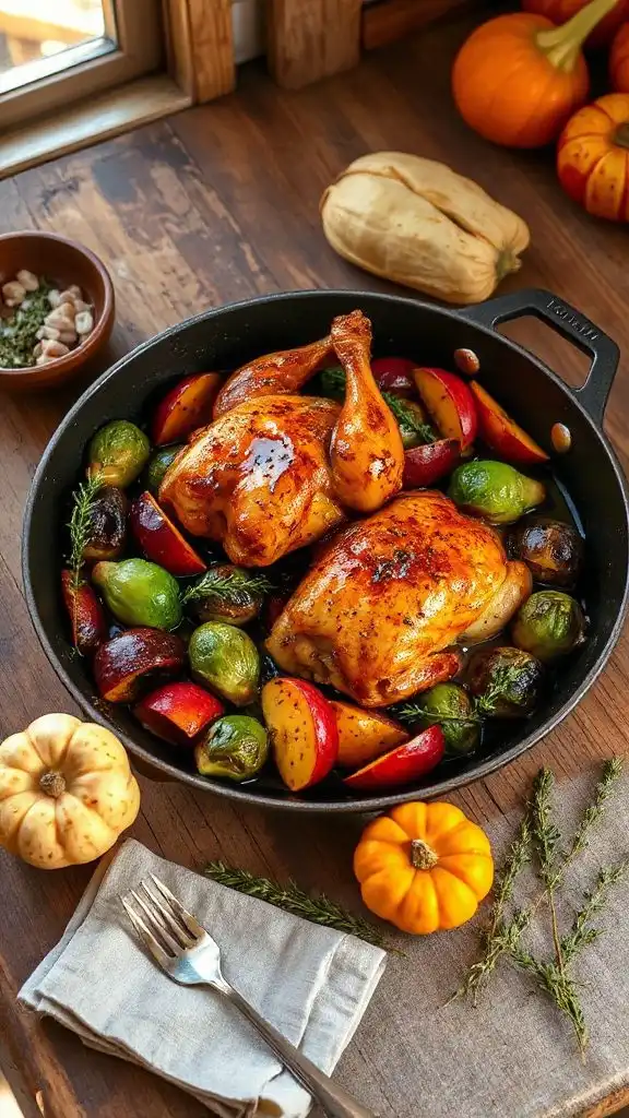 harvest chicken and vegetables