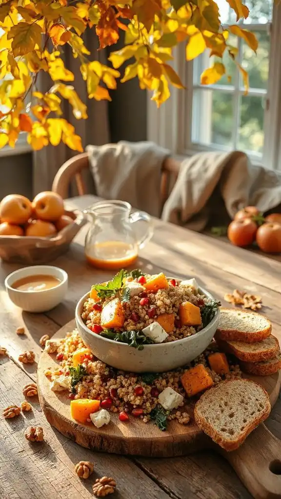 harvest quinoa salad recipe