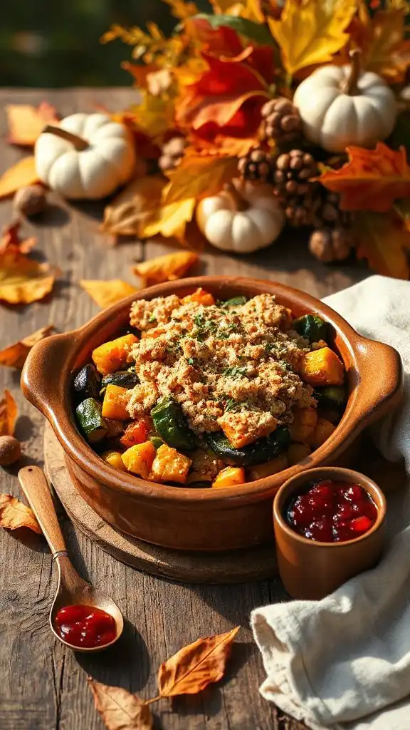 harvest vegetable casserole recipe