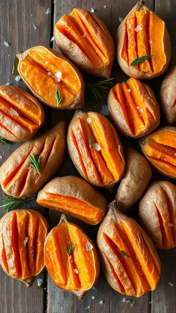 hasselback sweet potato recipe