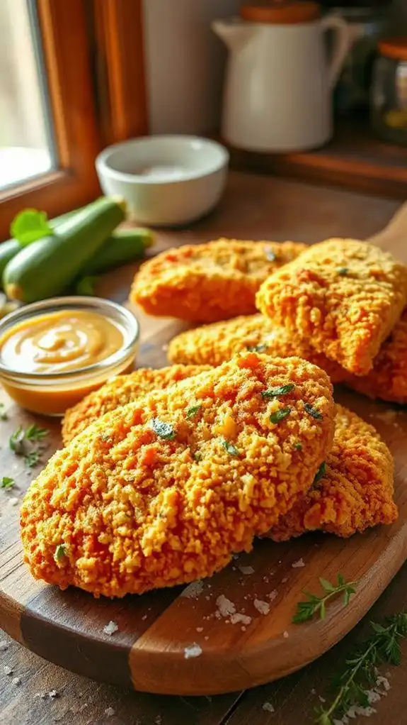 11 Air-Fryer Chicken Tenders With Sneaky Veggie Coating