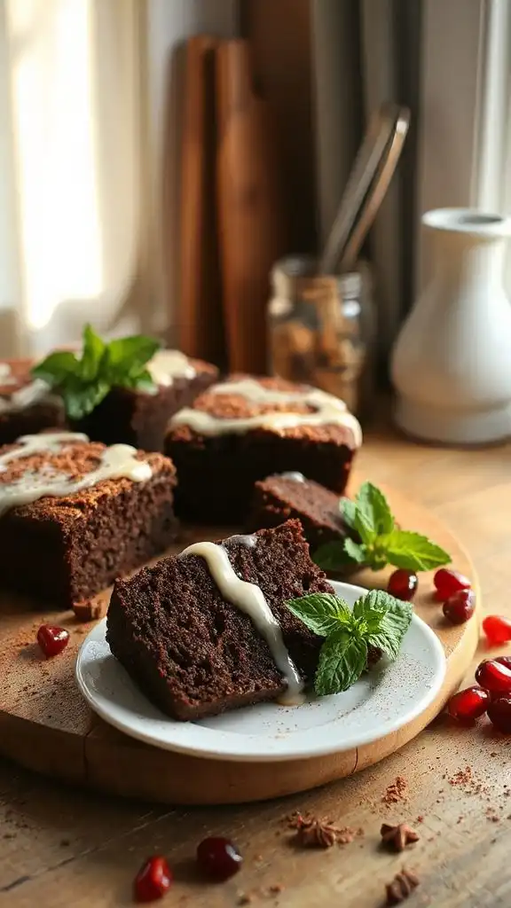 healthy chocolate quinoa cake