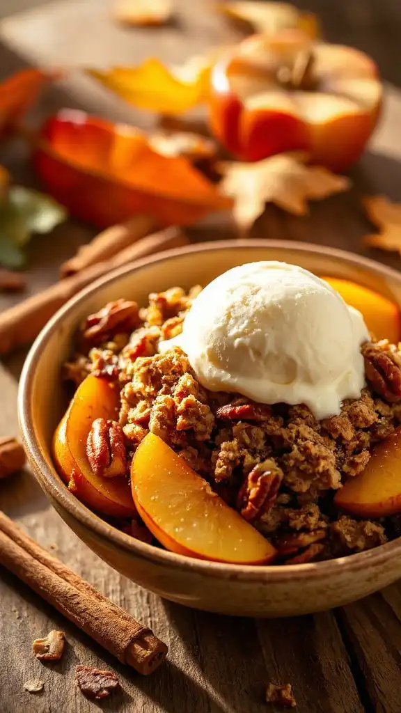 healthy maple pecan crisp healthy maple pecan crisp