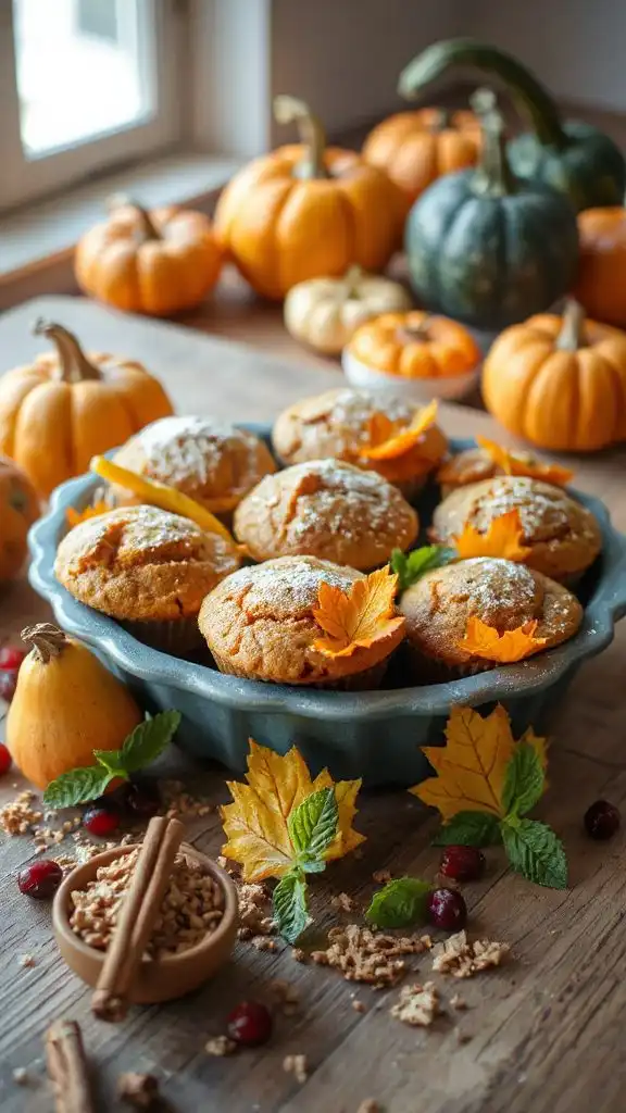 healthy pumpkin muffins recipe