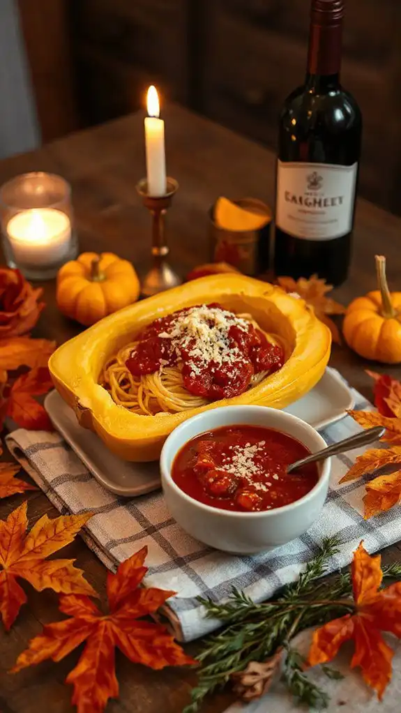 healthy spaghetti squash dish