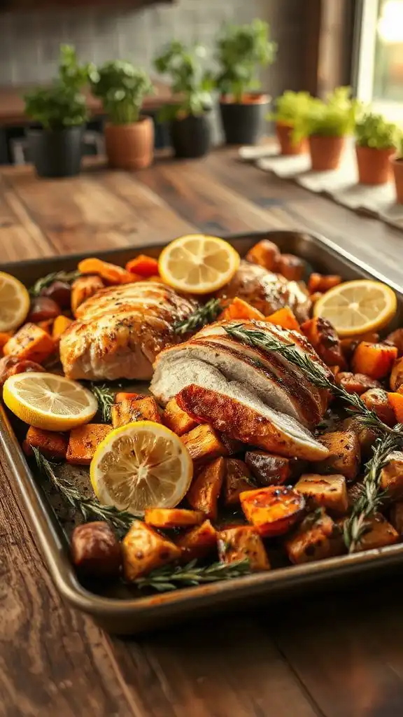 healthy turkey skillet dish
