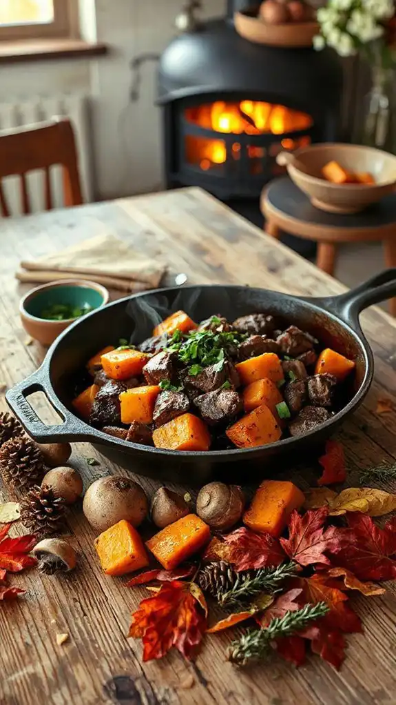 hearty autumn beef skillet hearty autumn beef skillet