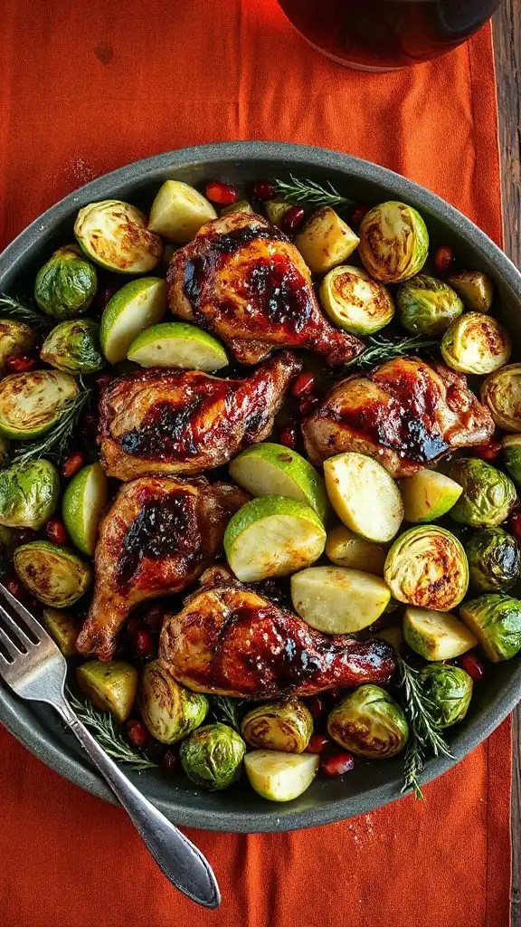 hearty autumn chicken dish hearty autumn chicken dish