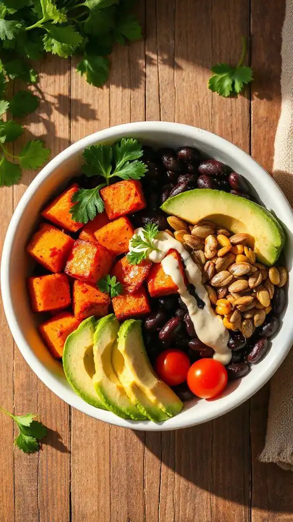 hearty autumn power bowl