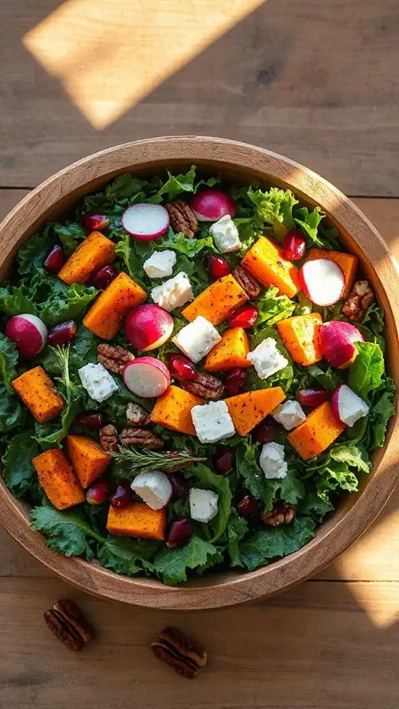 hearty autumn salad recipe