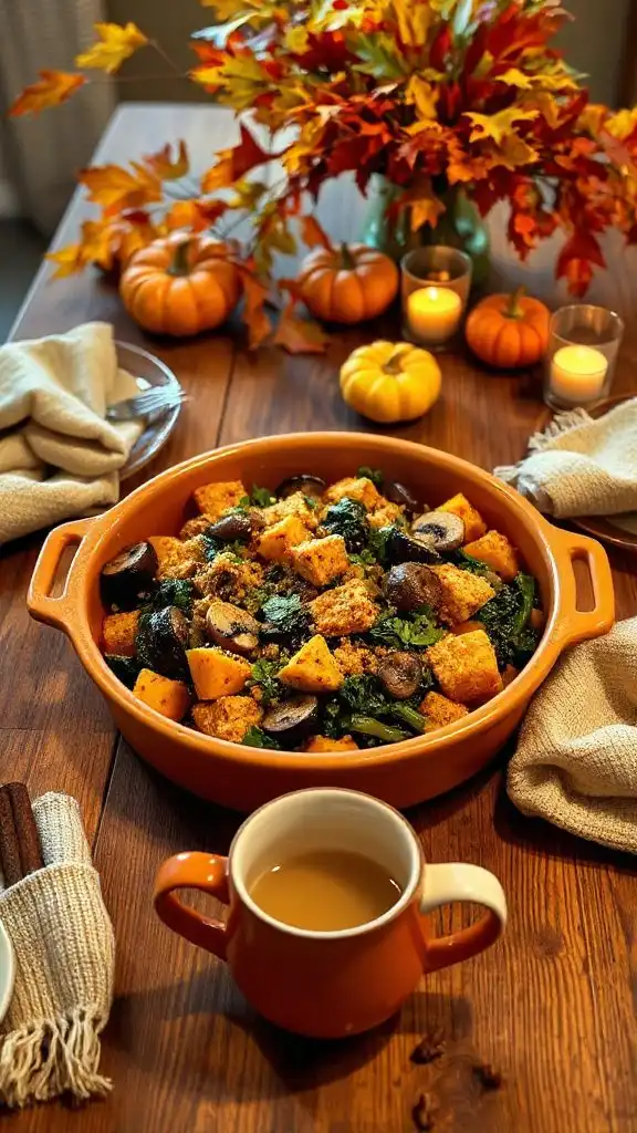 hearty autumn vegetable casserole hearty autumn vegetable casserole