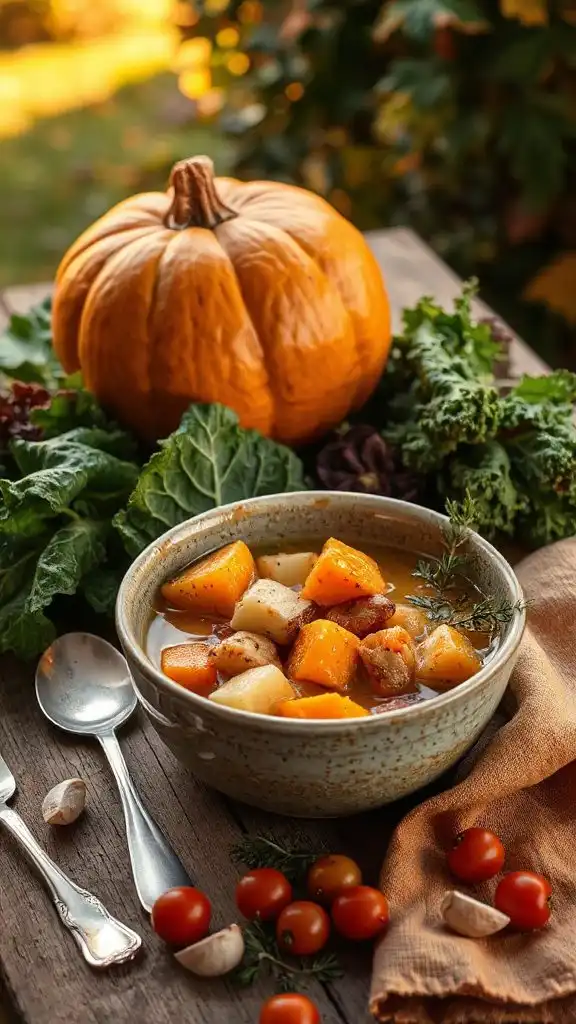 hearty autumn vegetable delight