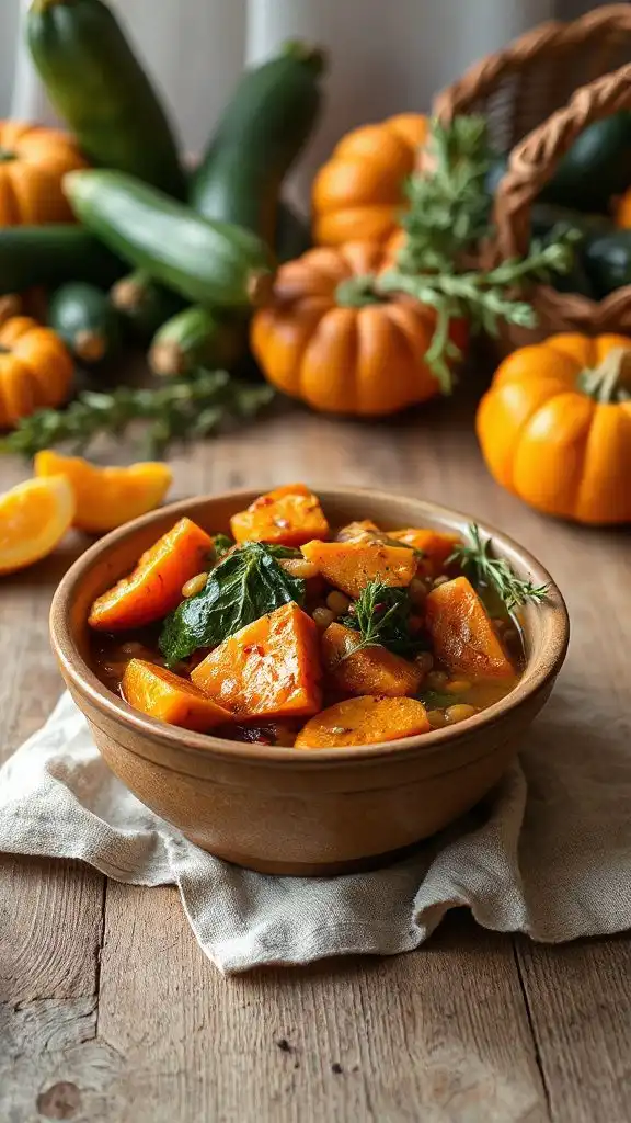 hearty autumn vegetable stew