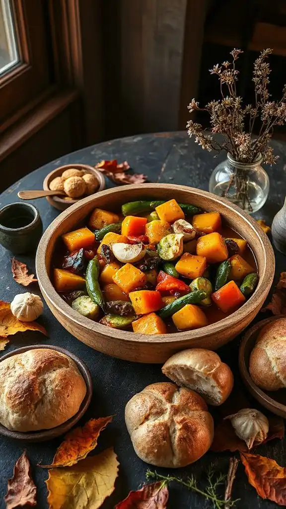 hearty autumn vegetable stew
