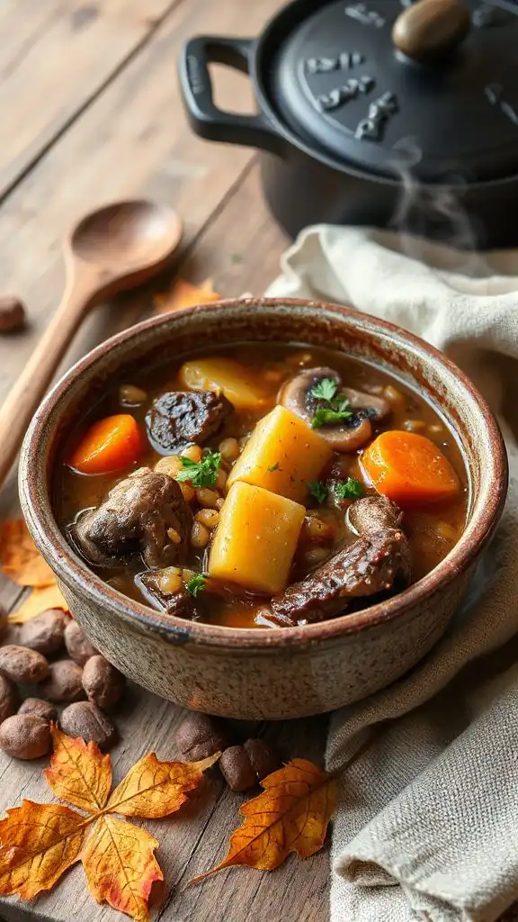 hearty beef and barley stew