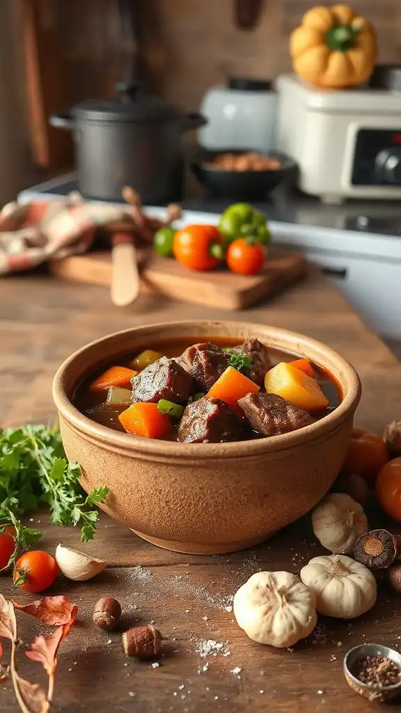 hearty beef and vegetable stew