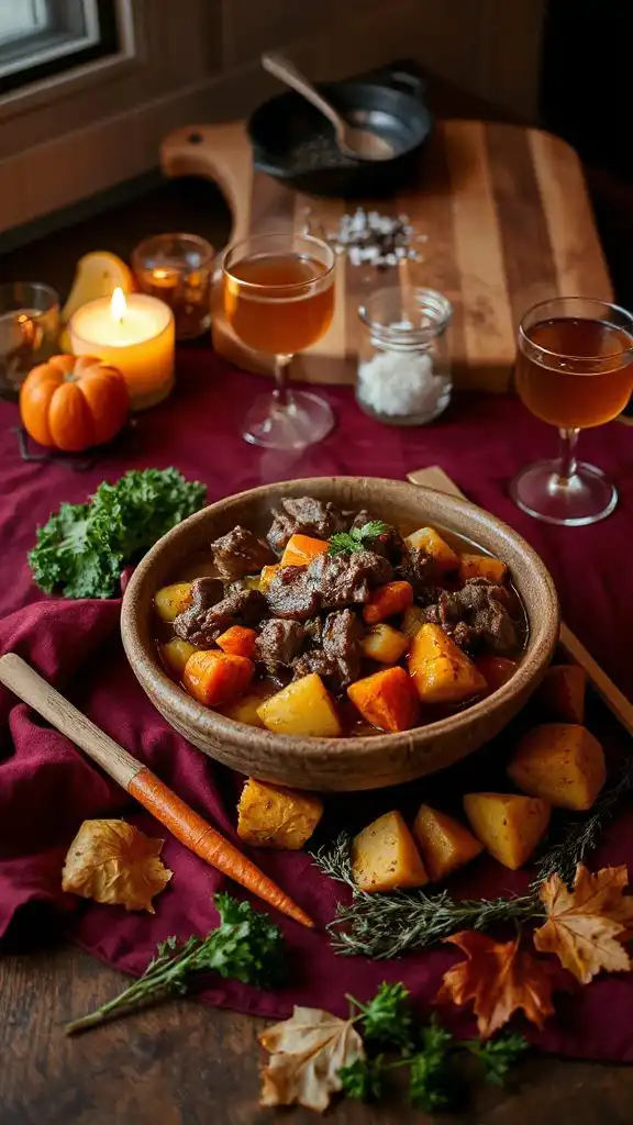 hearty beef and vegetable stew