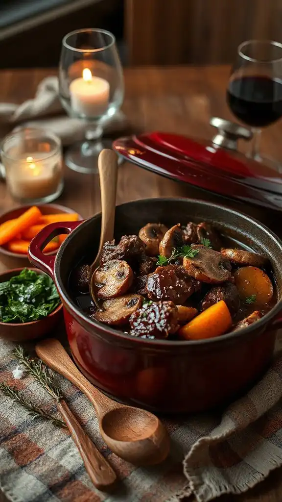 hearty beef mushroom stew hearty beef mushroom stew