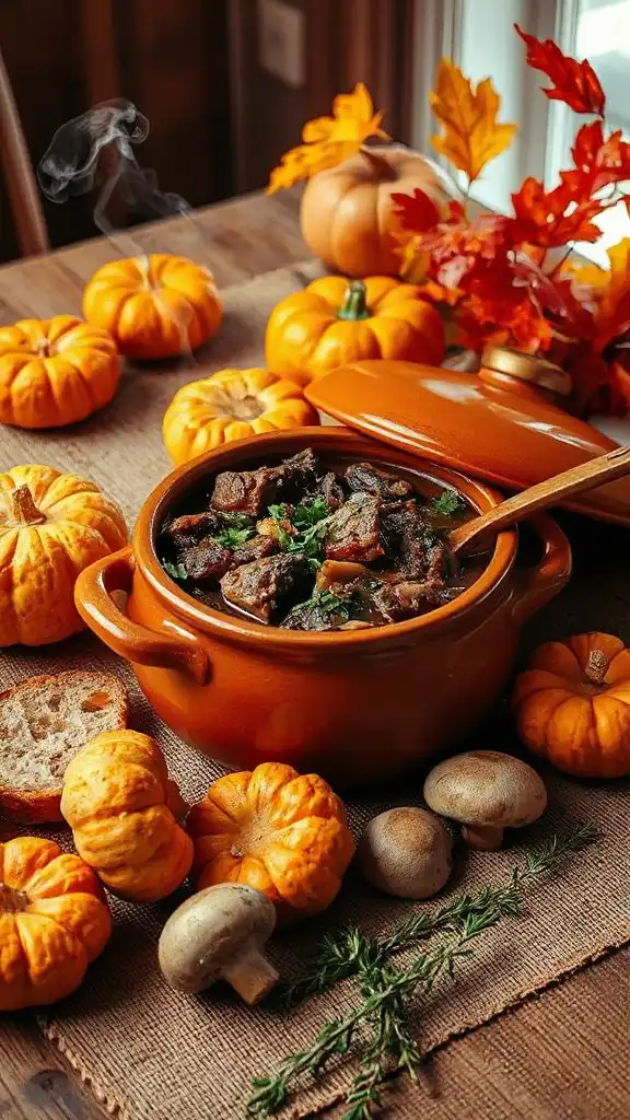 hearty beef mushroom stew hearty beef mushroom stew