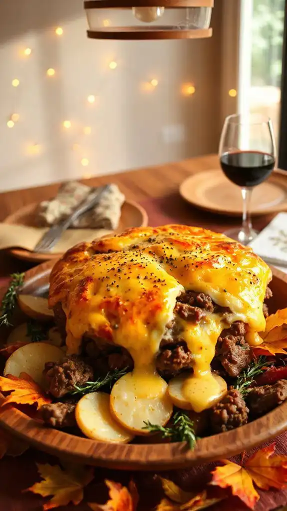 hearty beef potato casserole hearty beef potato casserole