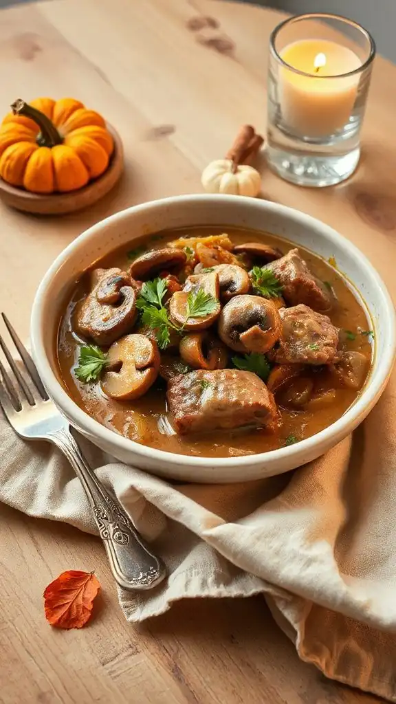 hearty beef stroganoff recipe