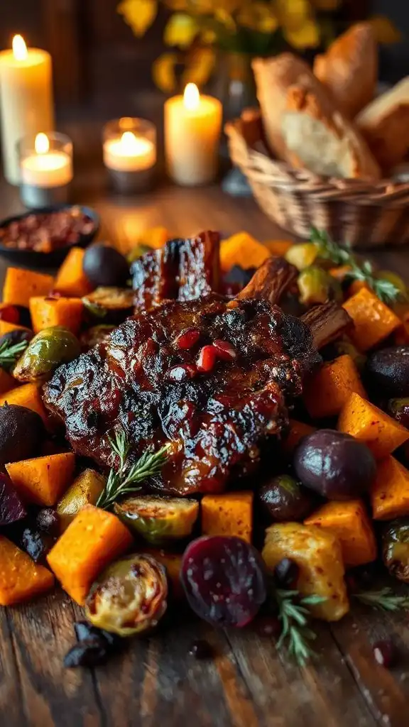 hearty braised short ribs