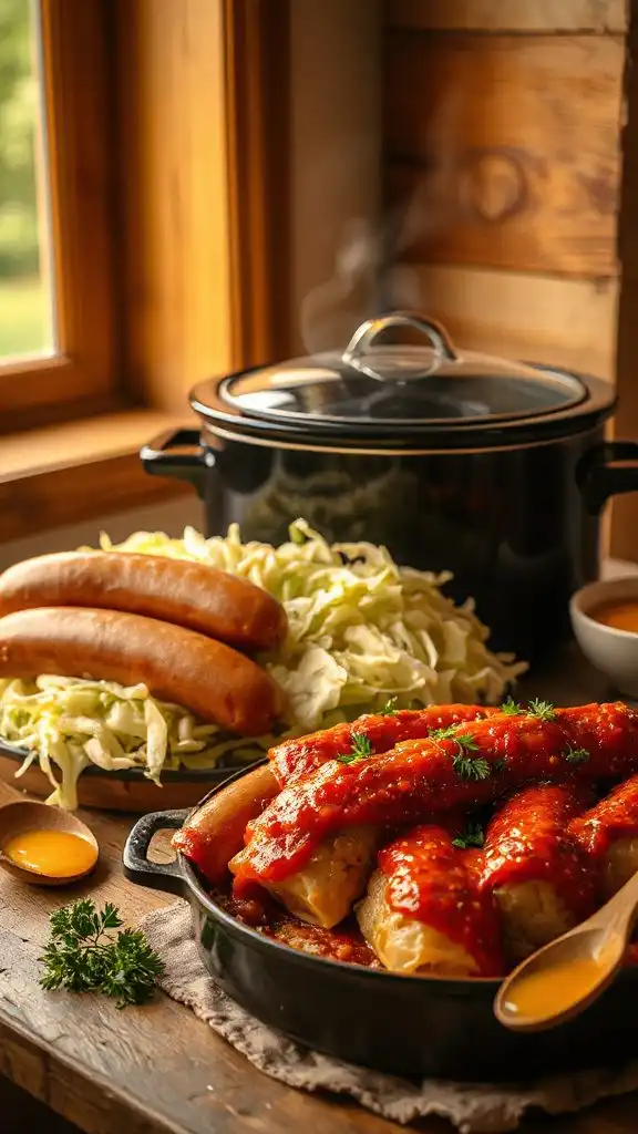 hearty bratwurst cabbage casserole hearty bratwurst cabbage casserole
