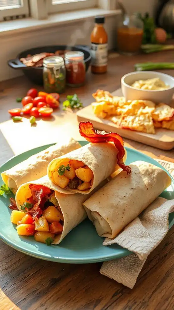 hearty breakfast burrito recipe