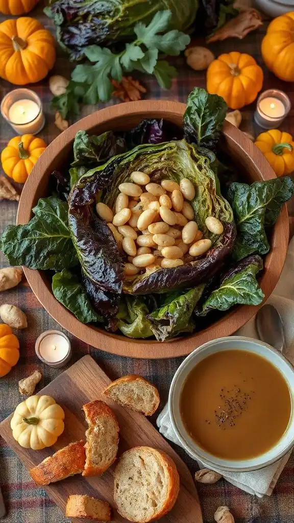 hearty cabbage white bean soup