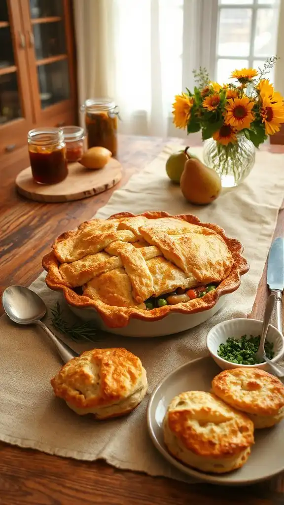 hearty chicken pot pie hearty chicken pot pie