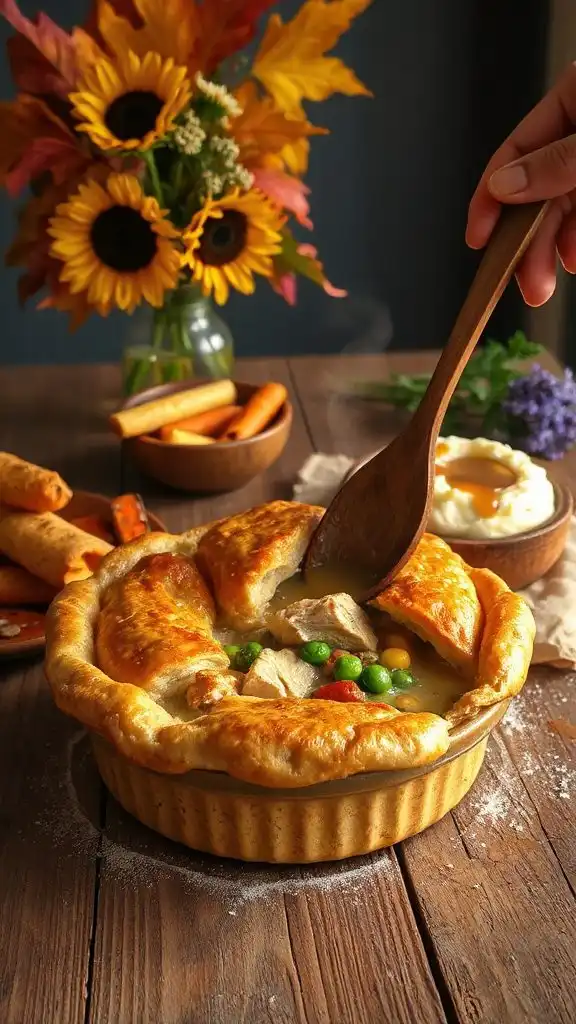 hearty chicken pot pie