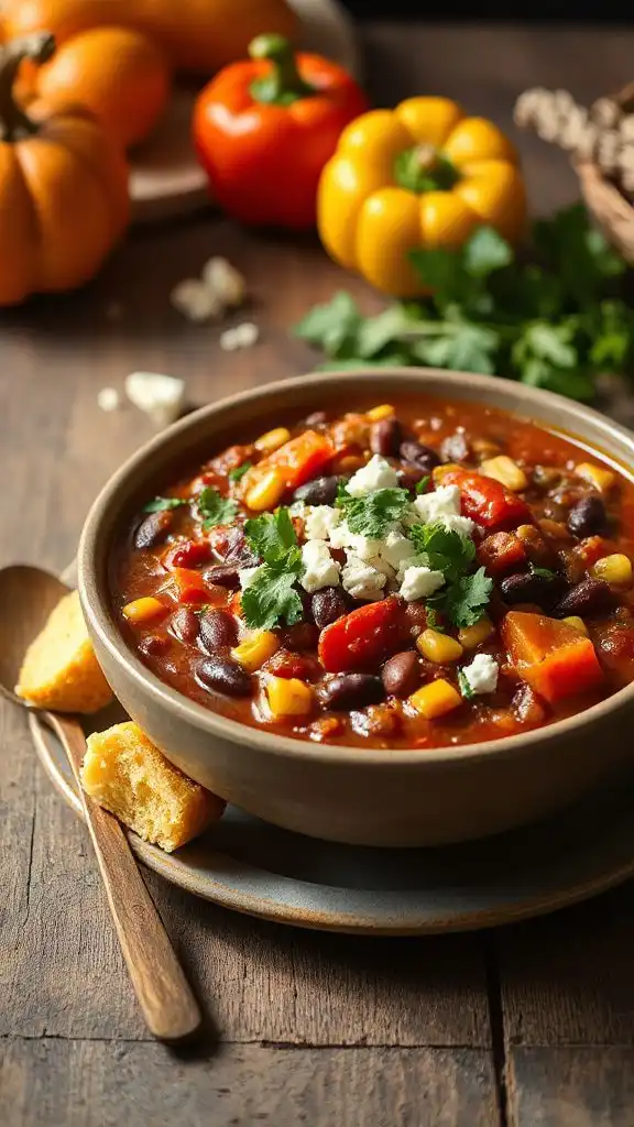hearty chili with beans