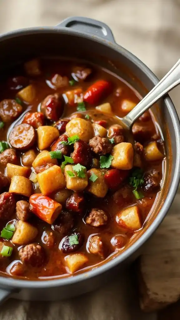 hearty chili with toppings hearty chili with toppings
