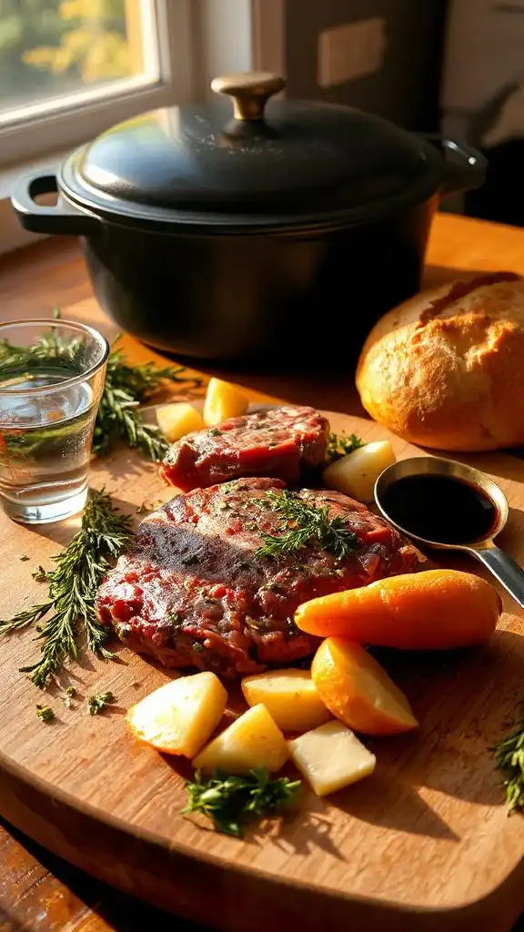 hearty comfort food stew