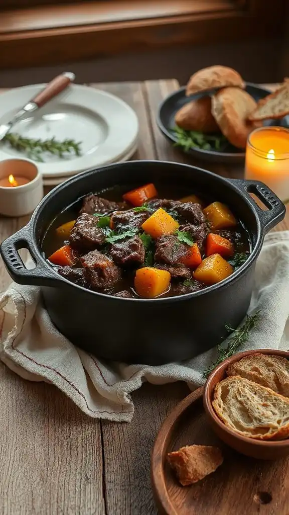 hearty comfort food stew