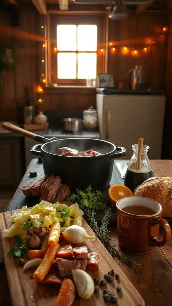 hearty comfort food stew