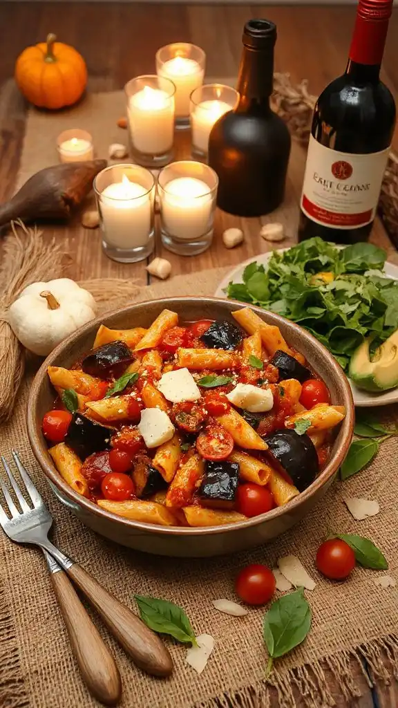 hearty dairy free pasta dish