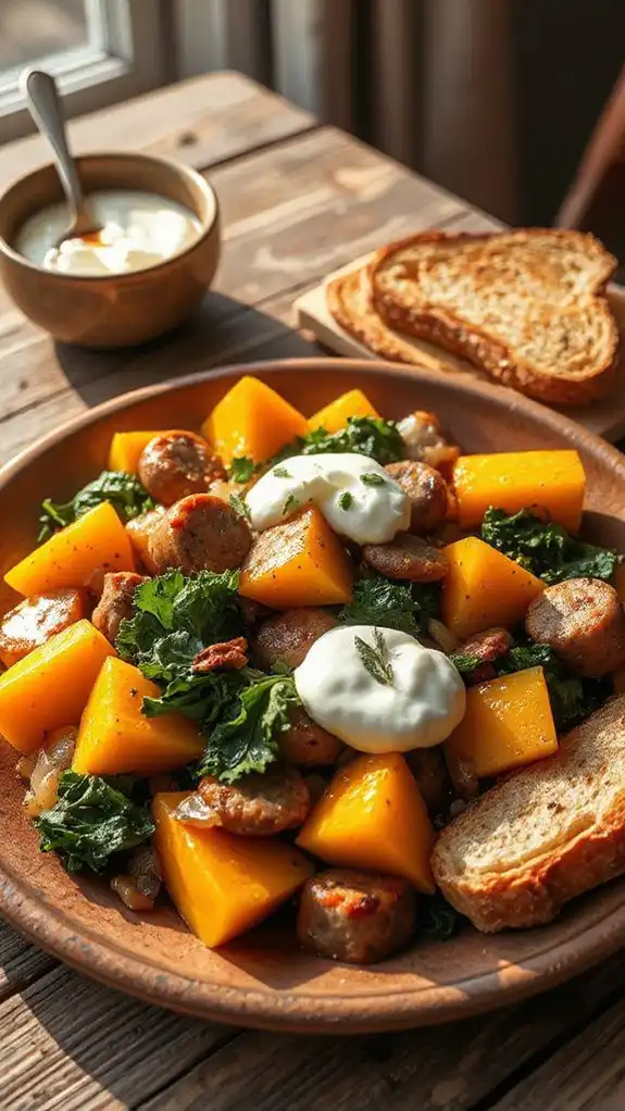 hearty fall breakfast hash