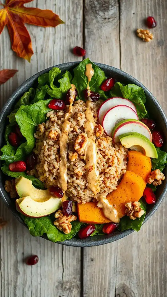 hearty fall rice bowl