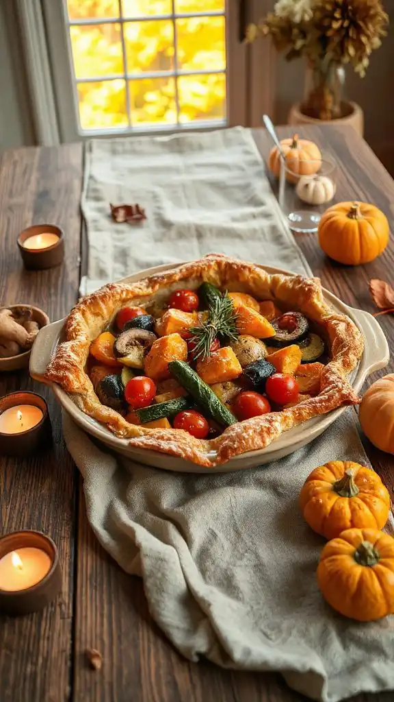 hearty fall vegetable casserole